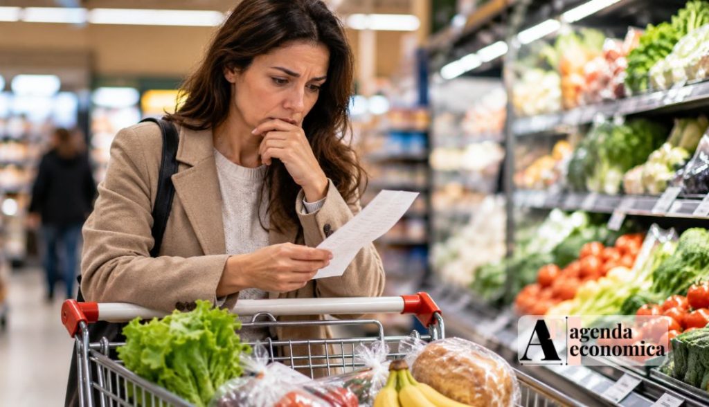 Spesa alimentare, il 29,4% delle famiglie taglia sul cibo